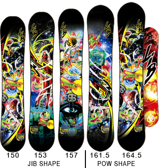 T.RICE PRO - LIBTECH 12/13 SNOWBOARDS