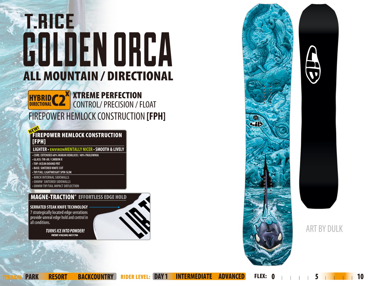 T.RICE GOLDEN ORCA