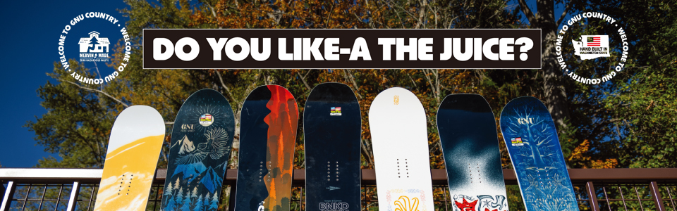 GNU SNOWBOARDS 24/25