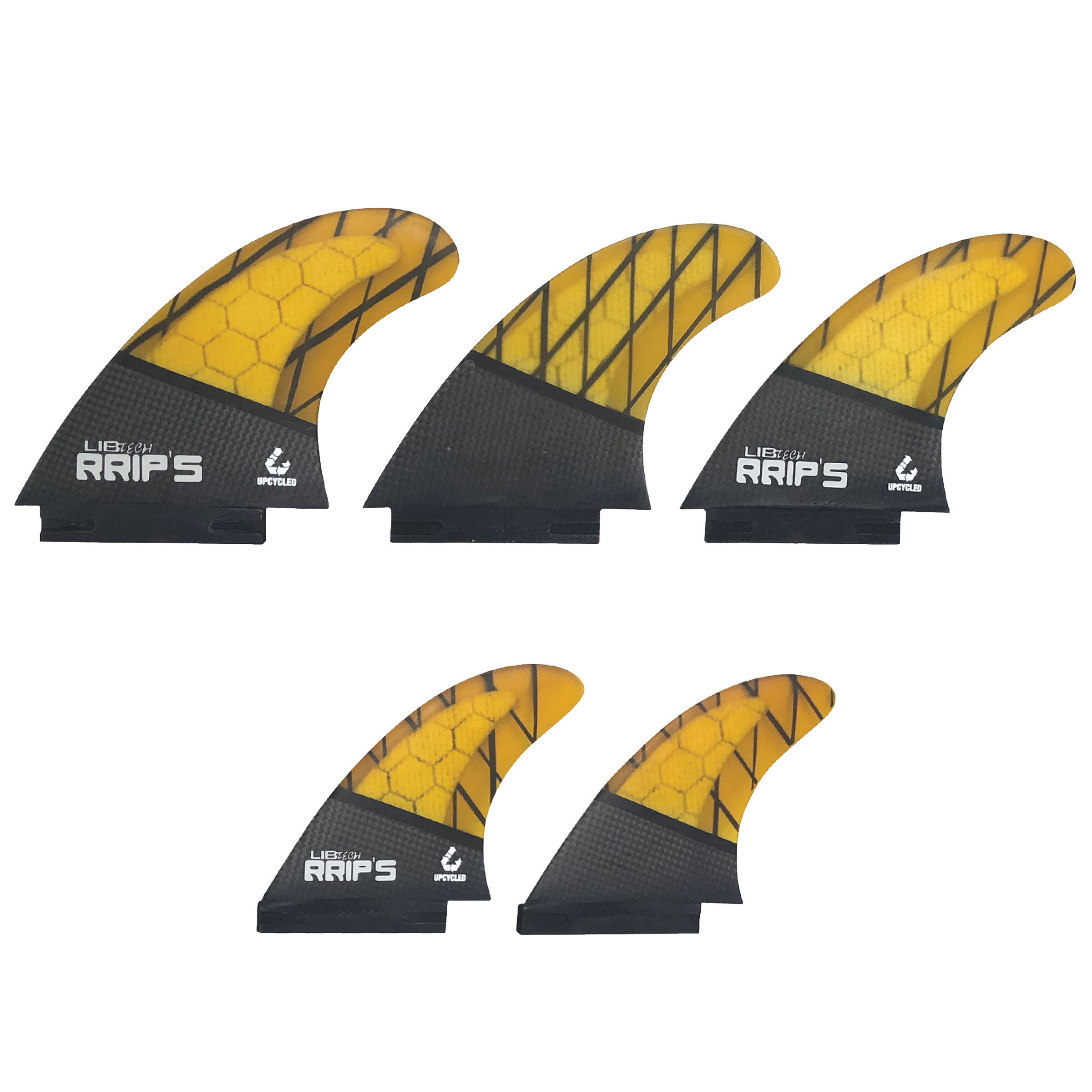 TRI QUAD 5 FIN SET